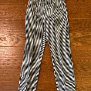H&M Men's Black and White Patterned‎ Dress Pants